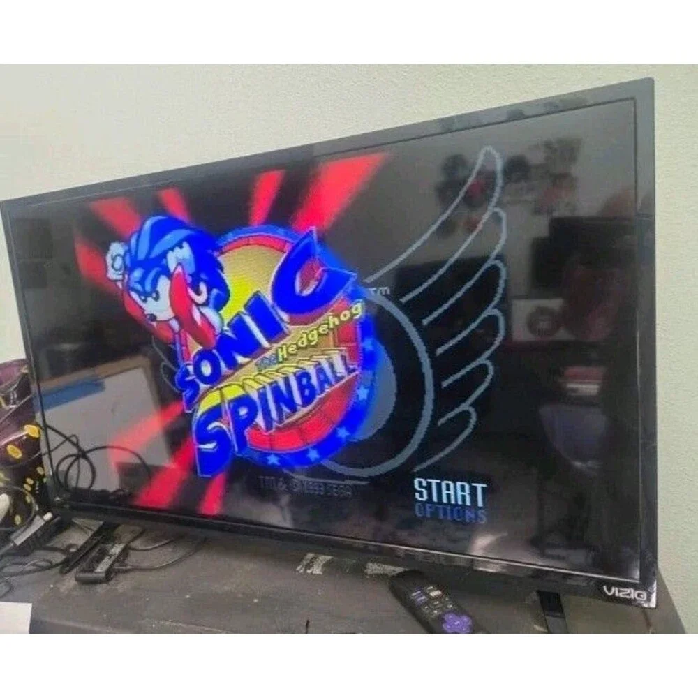 Tested Working Sega Genesis Model 2 MK-1631 16-Bit Video Game Console Hookups